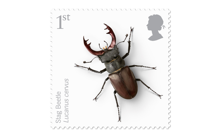 Endangered Insects stamps